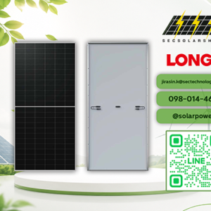 แผงโซล่าเซลล์ LONGi 645W แผงโซล่าเซลล์ LONGi 650W